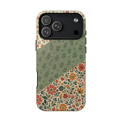 Folk Floral Swaths Magnetic Case - iPhone 18 Pro Max