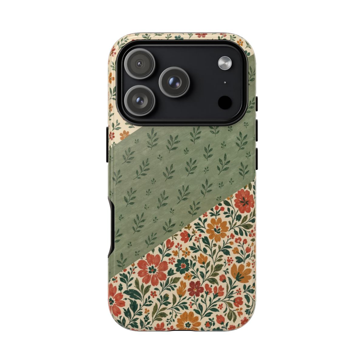 Folk Floral Swaths Tough Case - iPhone 18 Pro