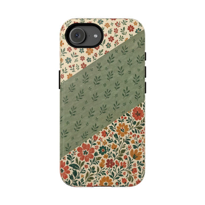 Folk Floral Swaths Tough Case - iPhone 17e
