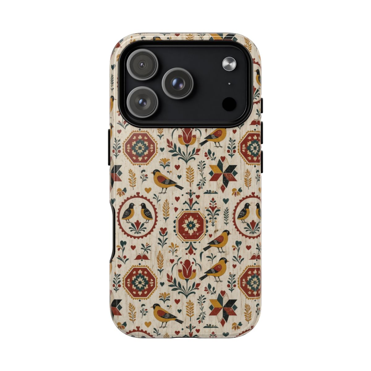 Folk Lovebirds Magnetic Case - iPhone 18 Pro