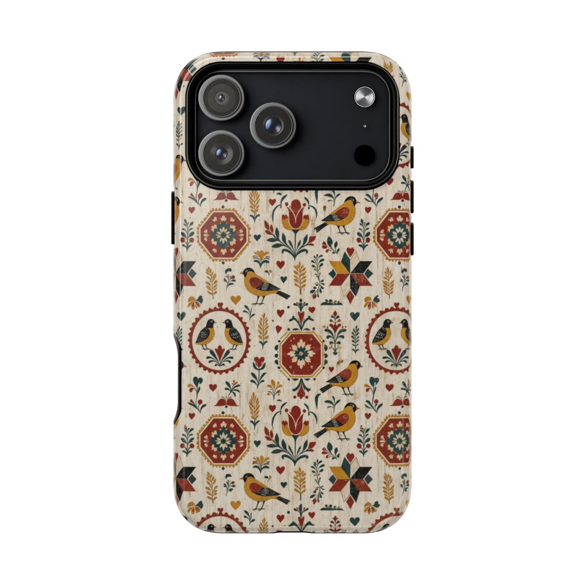 Folk Lovebirds Magnetic Case - iPhone 18 Pro Max