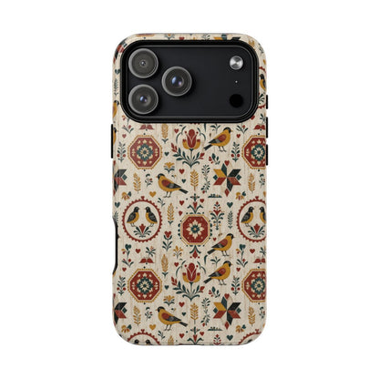 Folk Lovebirds Magnetic Case - iPhone 18 Pro Max