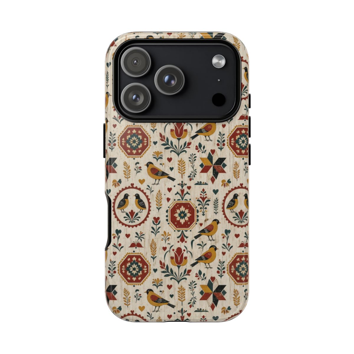 Folk Lovebirds Tough Case - iPhone 18 Pro