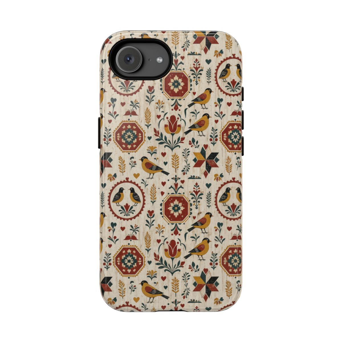 Folk Lovebirds Tough Case - iPhone 16e