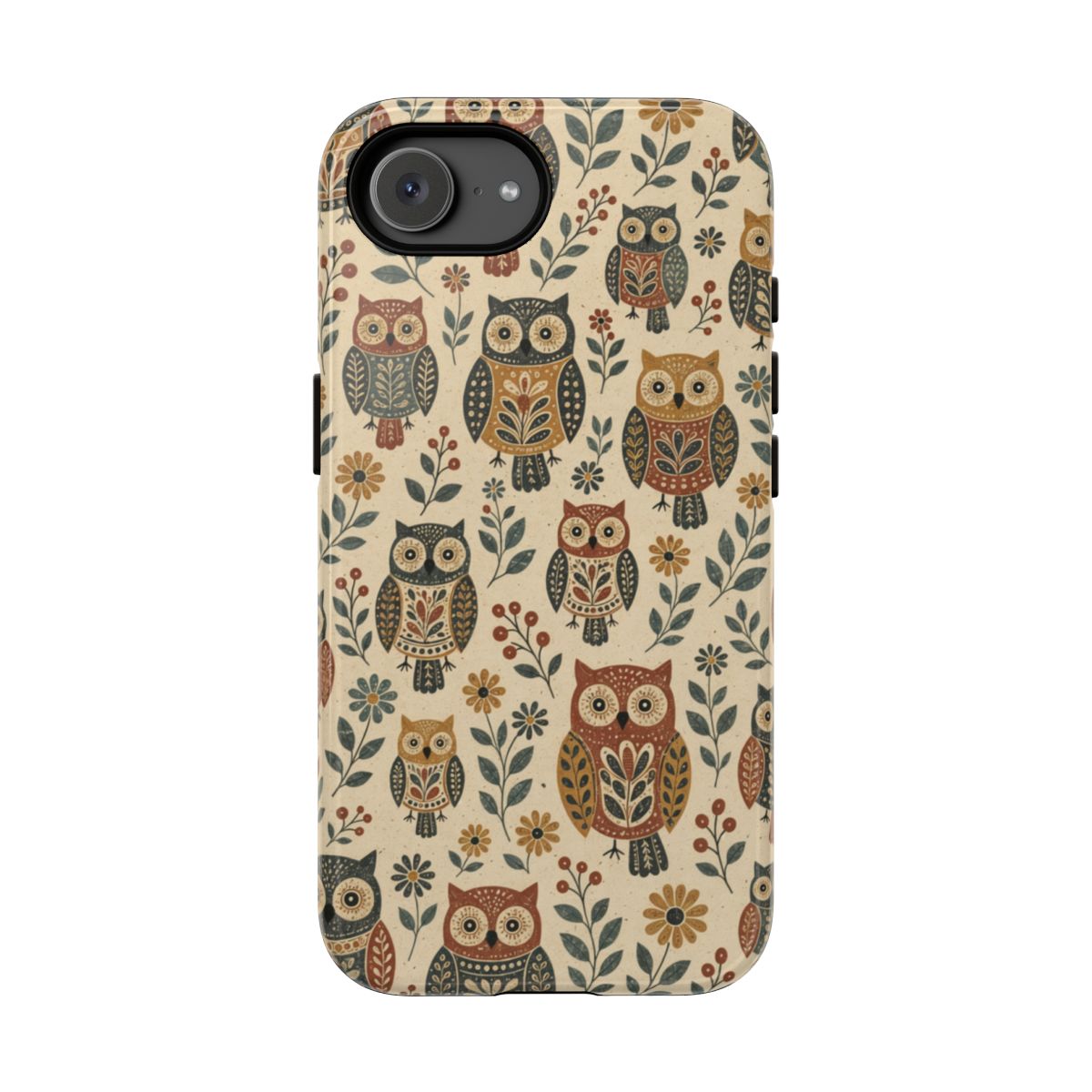 Folk Owls Tough Case - iPhone 16e