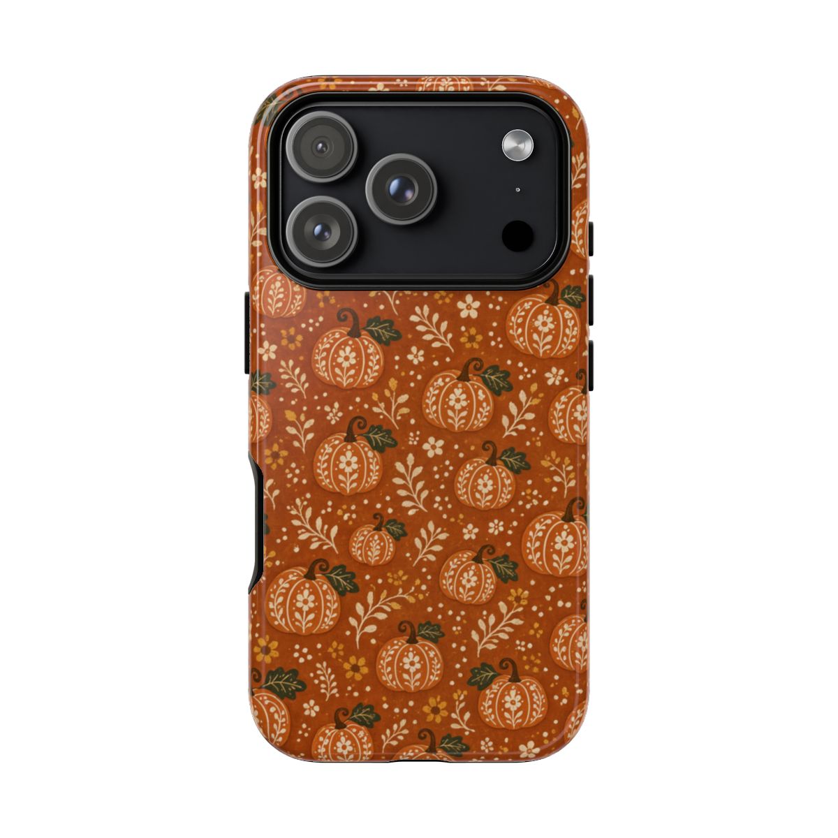 Folk Pumpkin Vine Tough Case - iPhone 18 Pro
