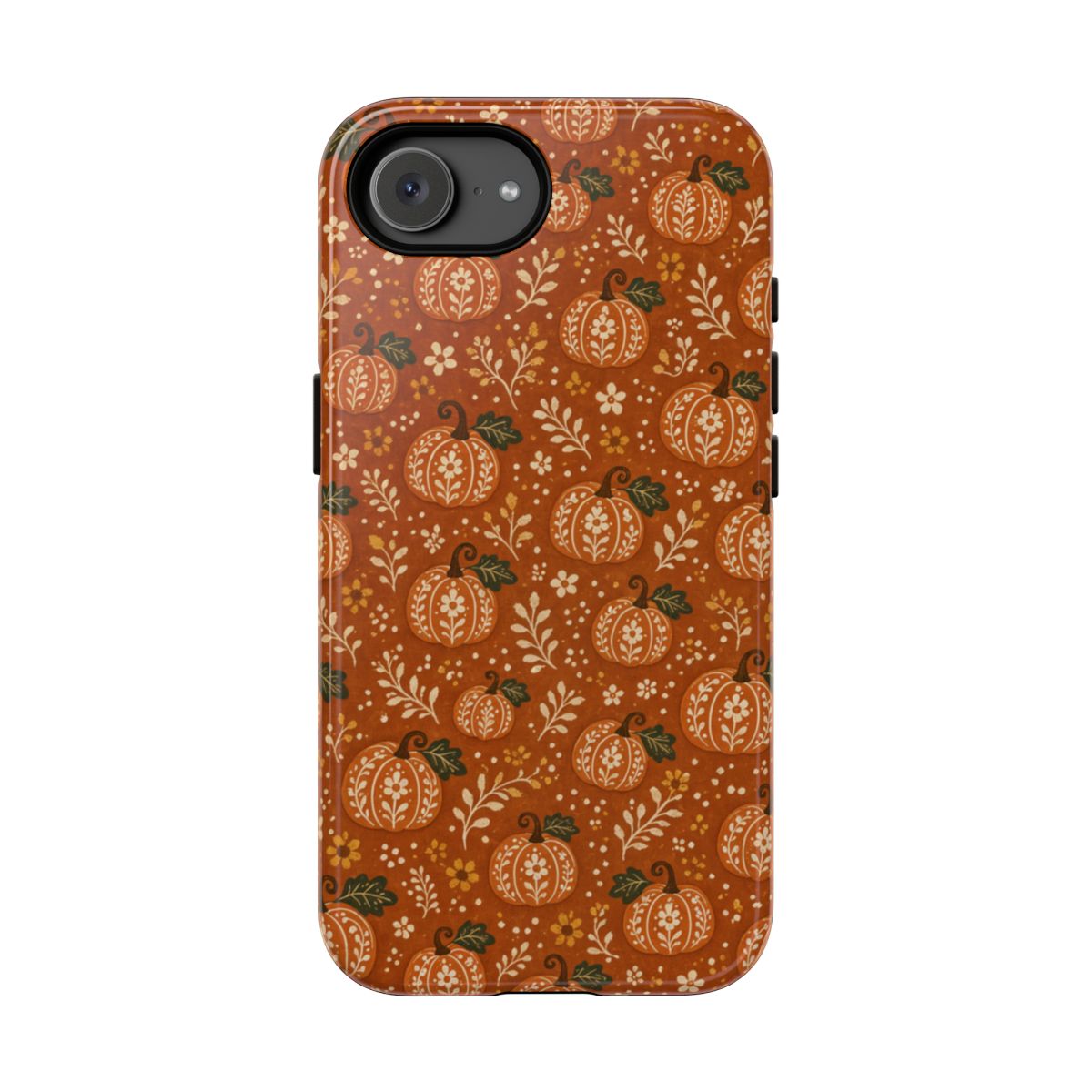 Folk Pumpkin Vine Tough Case - iPhone 17e