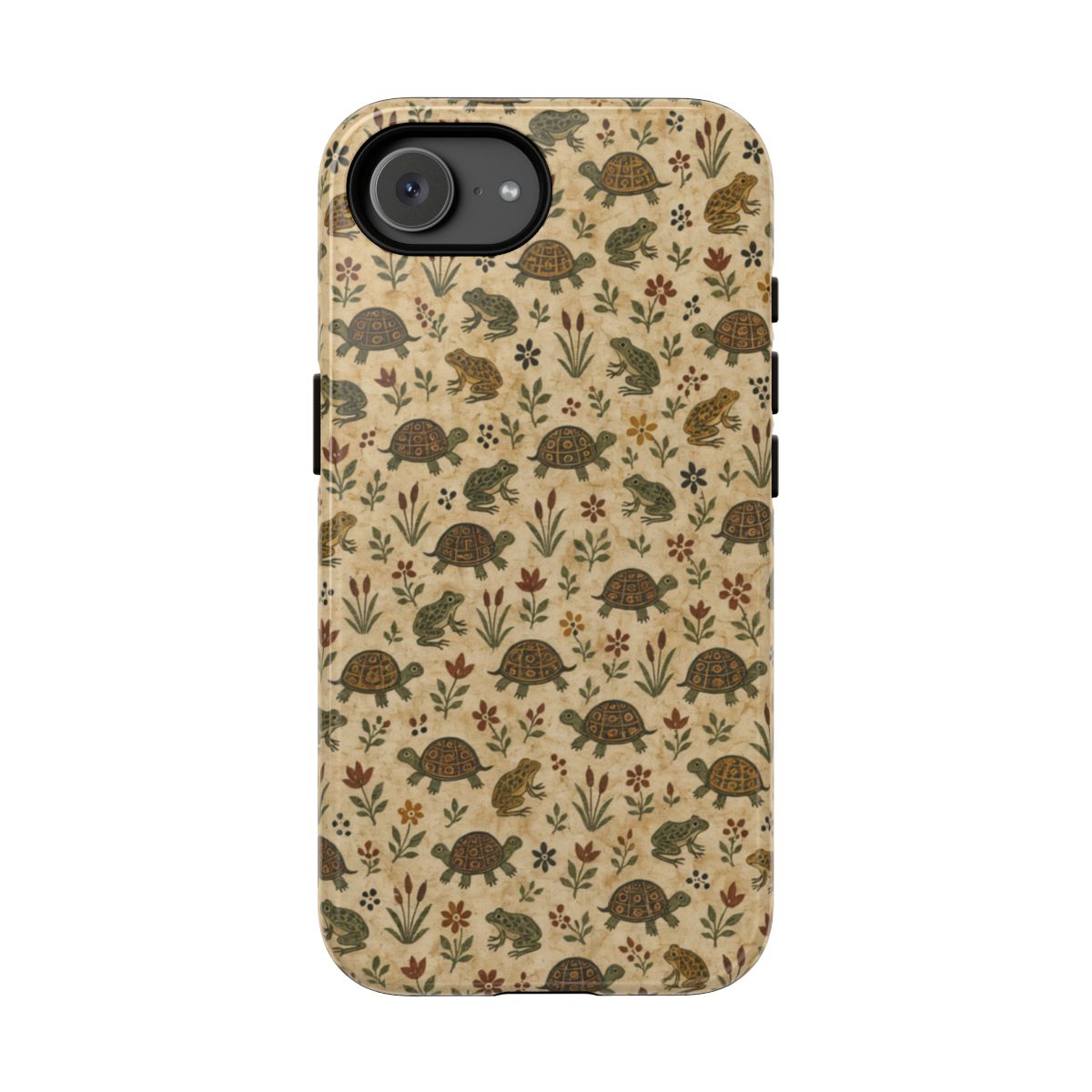 Folk Turtle Pond Tough Case - iPhone 17e