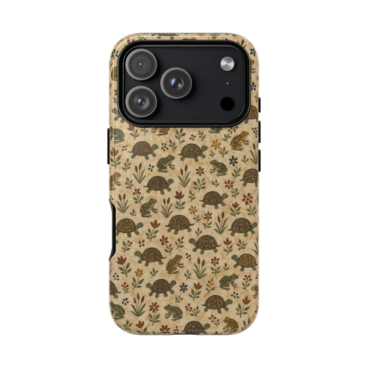 Folk Turtle Pond Tough Case - iPhone 18 Pro
