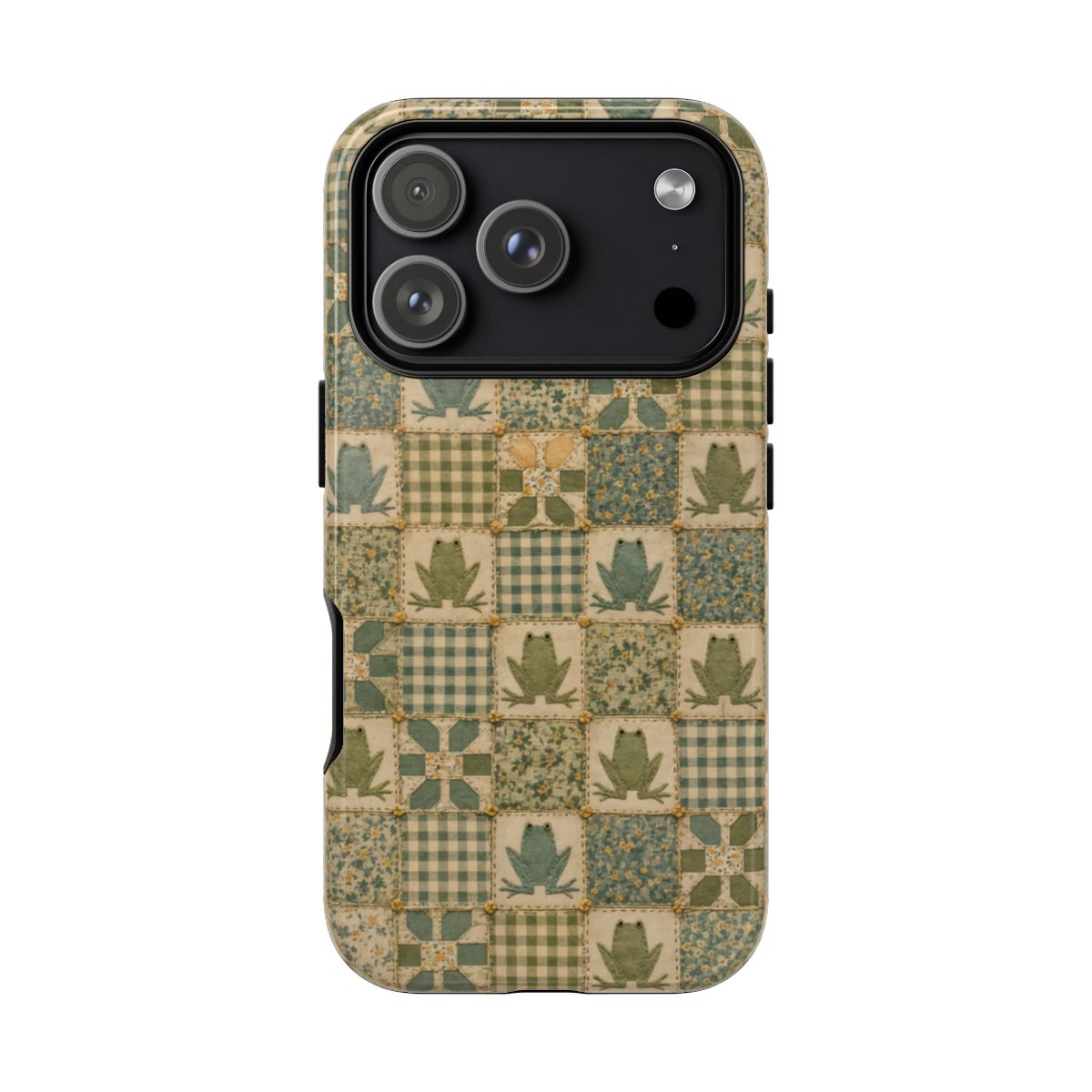 Frog Quilt Tough Case - iPhone 18 Pro