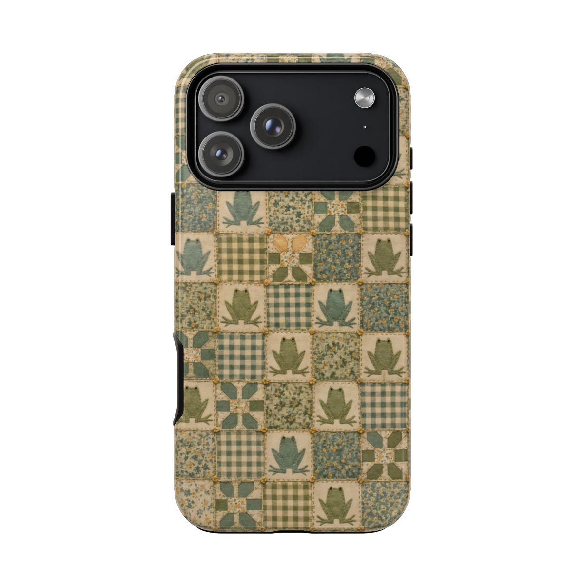 Frog Quilt Tough Case - iPhone 18 Pro Max