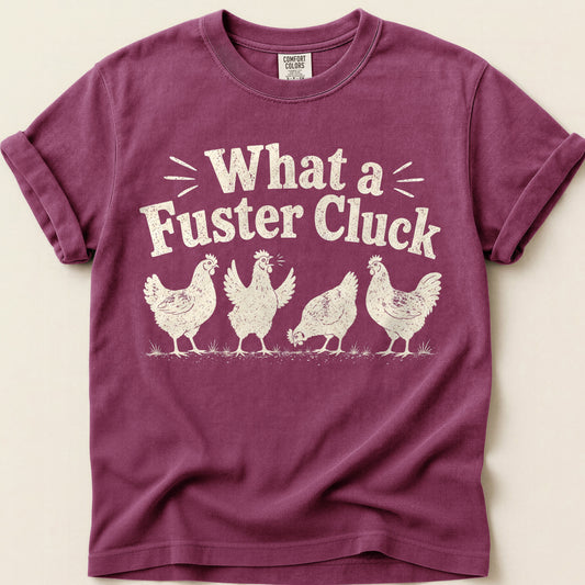 Fuster Cluck T-shirt on Berry