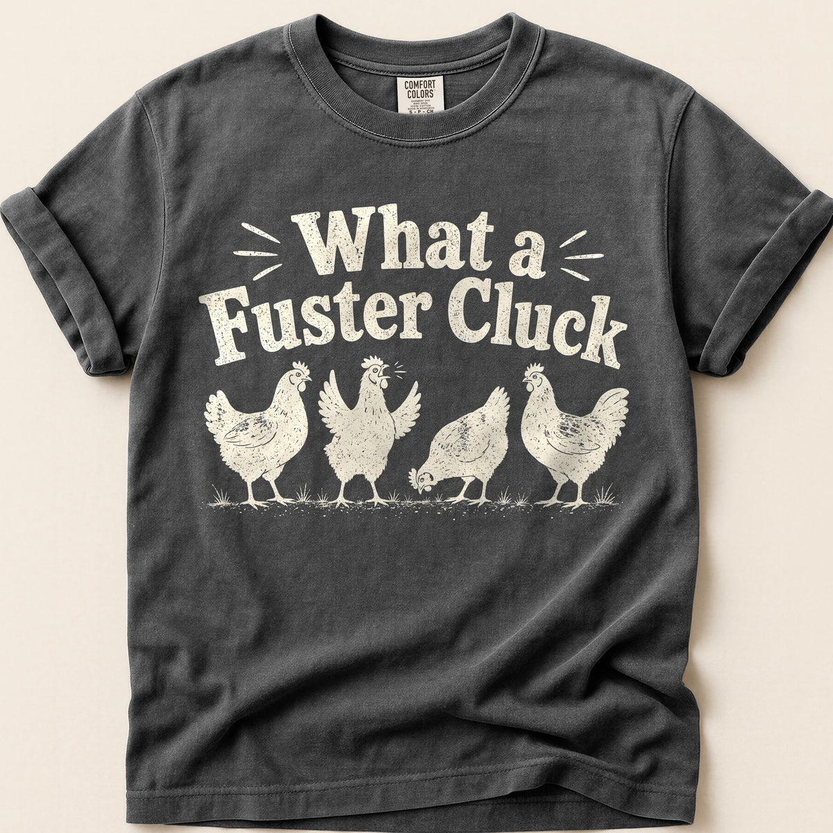 Fuster Cluck T-shirt on Pepper