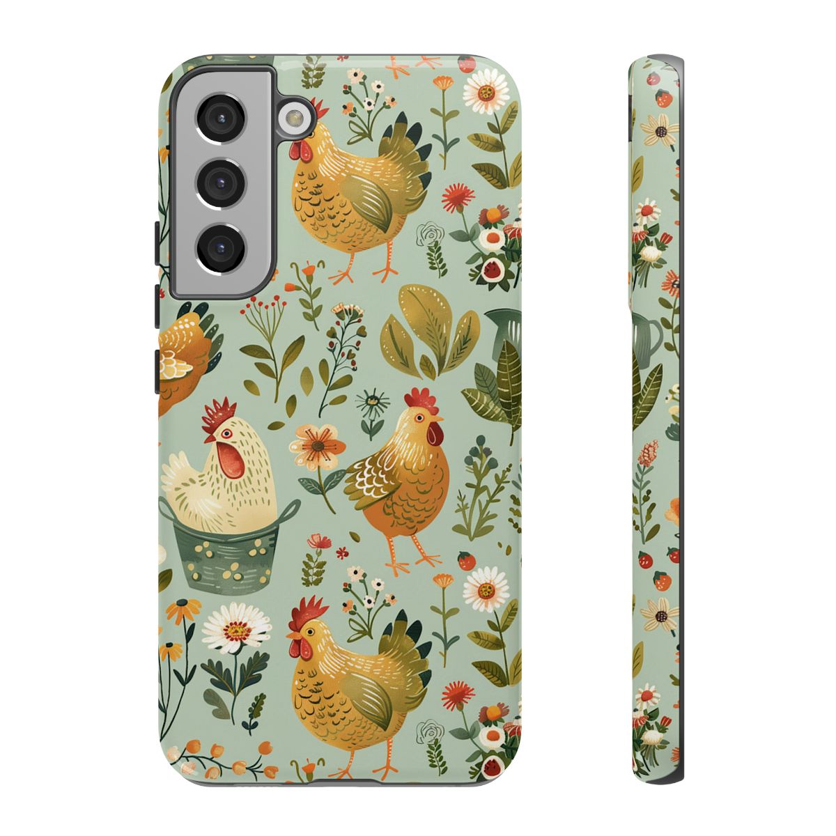 Garden Chickens Tough Case