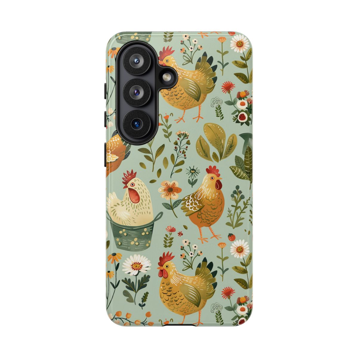 Garden Chickens Tough Case