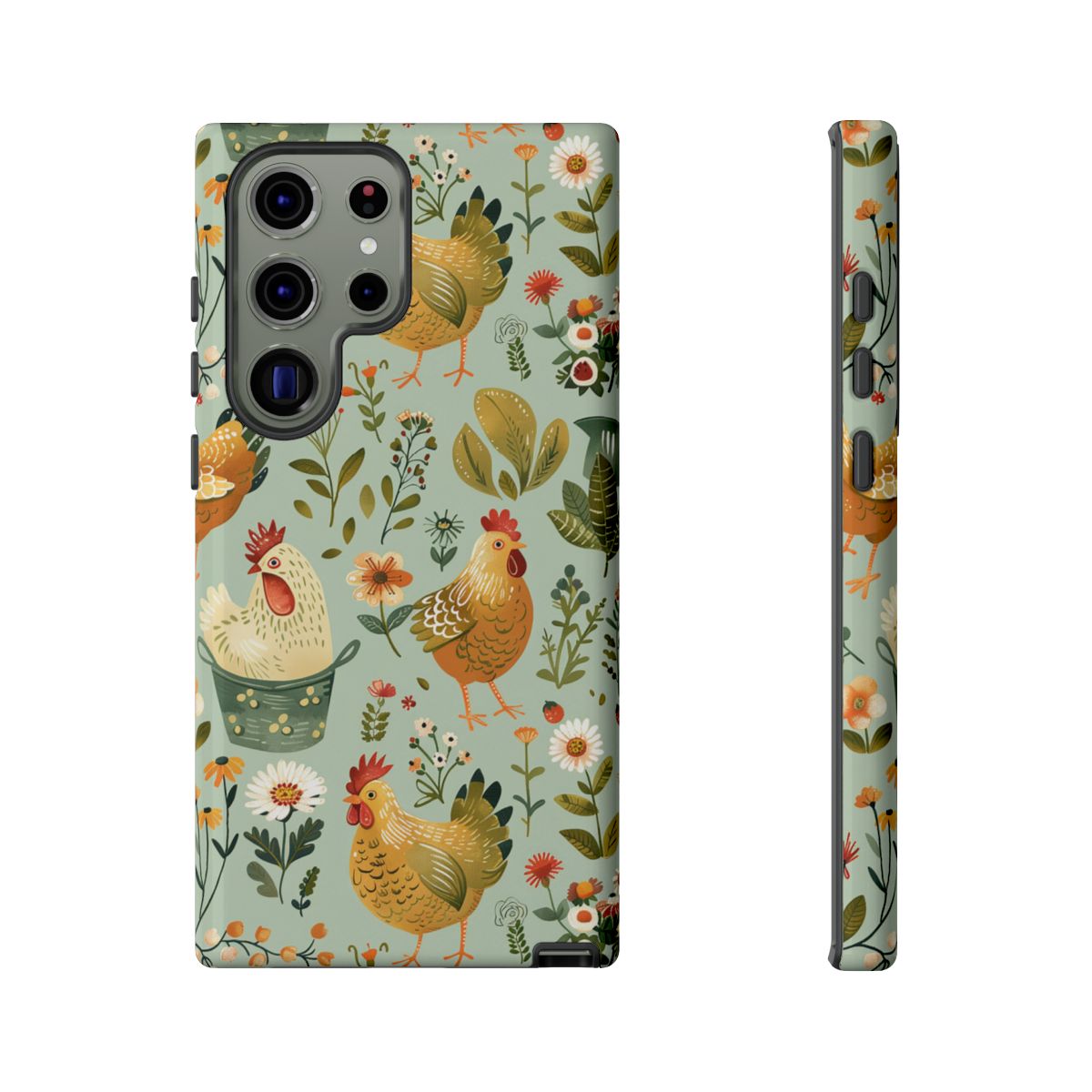 Garden Chickens Tough Case