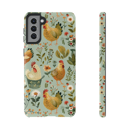 Garden Chickens Tough Case