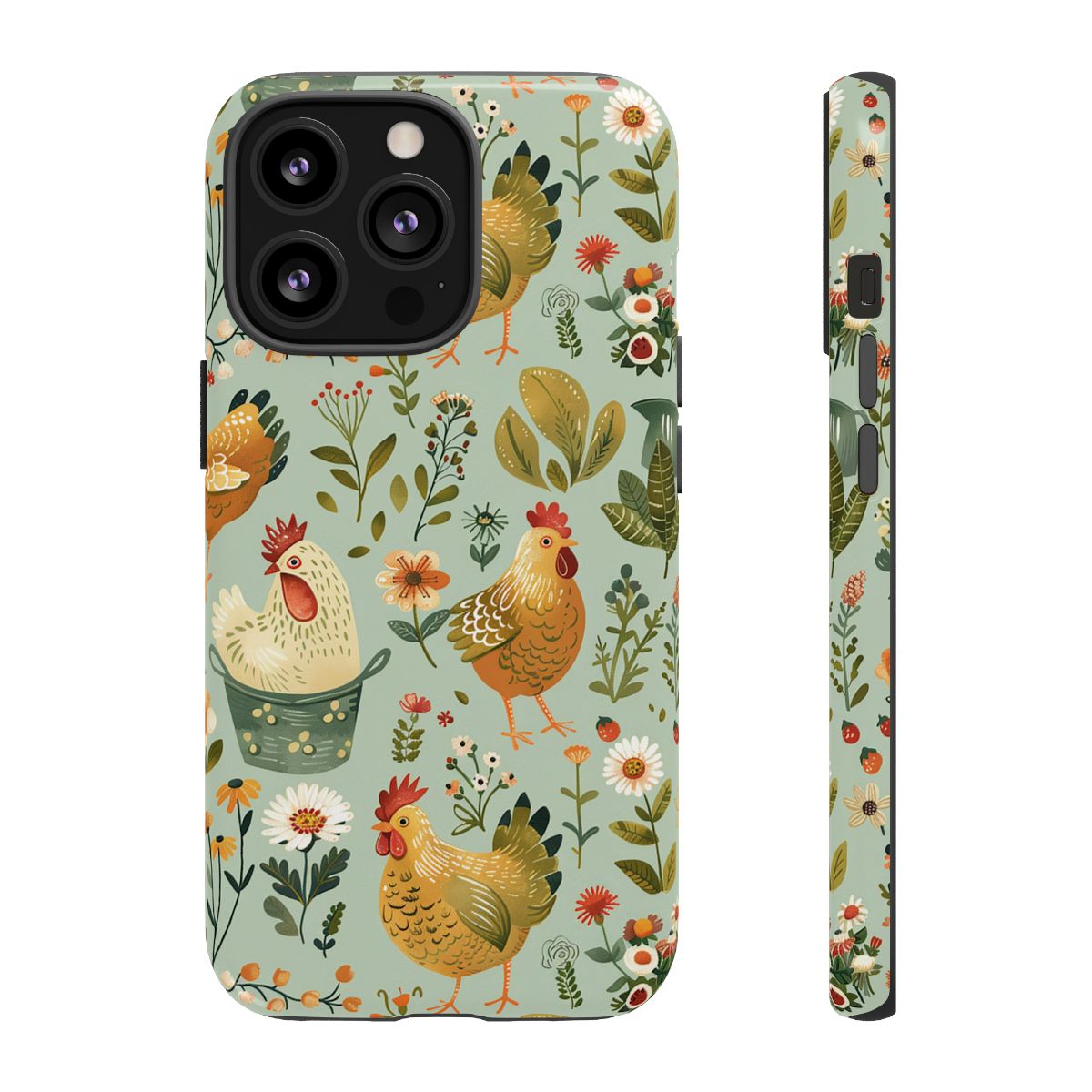 Garden Chickens Tough Case