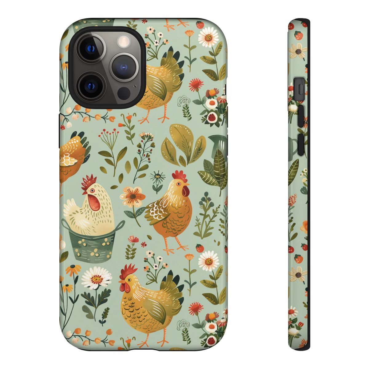 Garden Chickens Tough Case