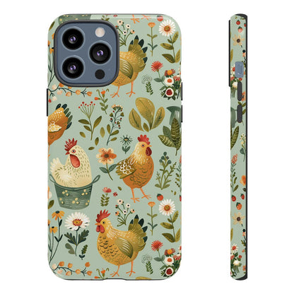 Garden Chickens Tough Case
