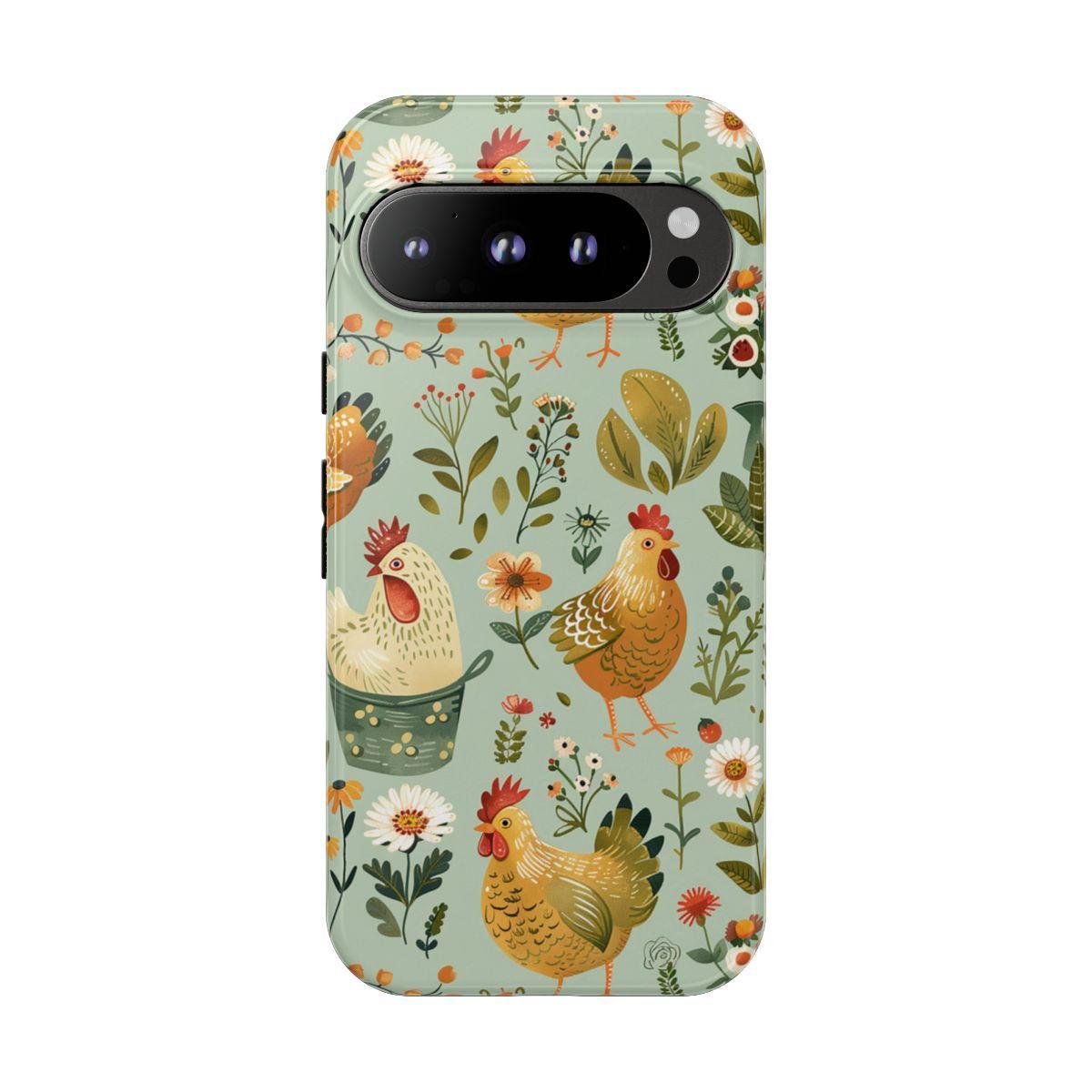 Garden Chickens Tough Case