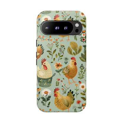 Garden Chickens Tough Case