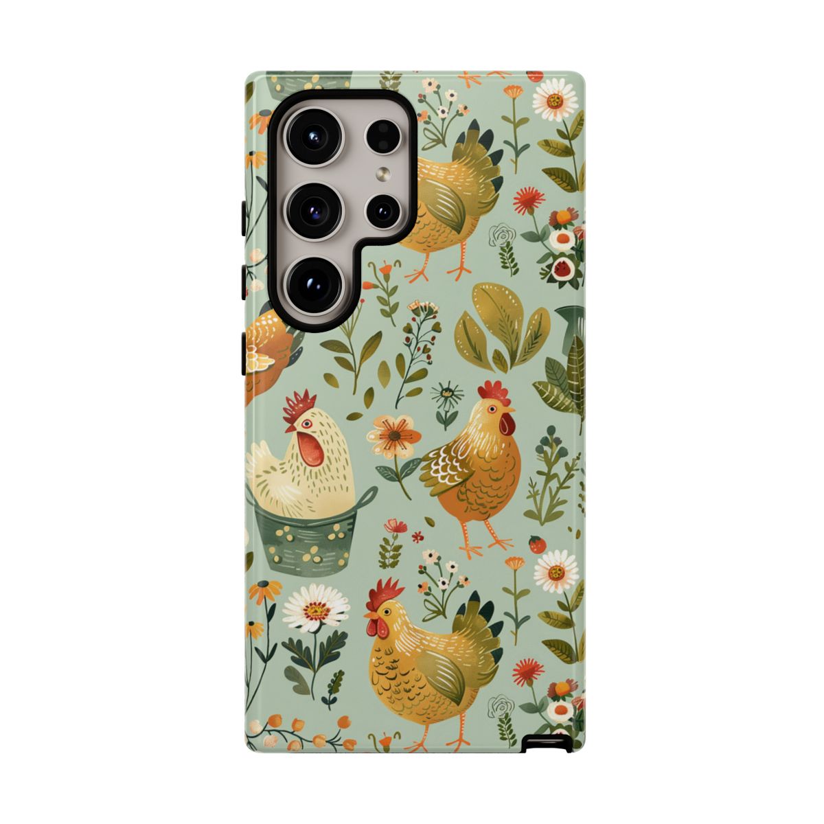 Garden Chickens Tough Case
