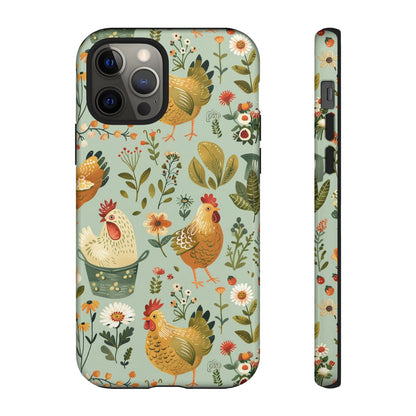 Garden Chickens Tough Case