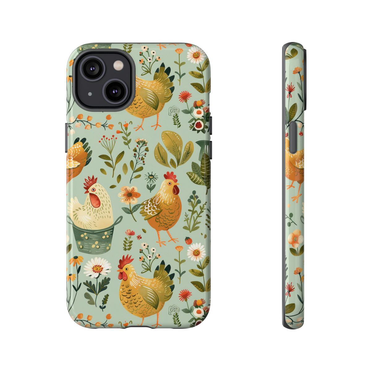Garden Chickens Tough Case