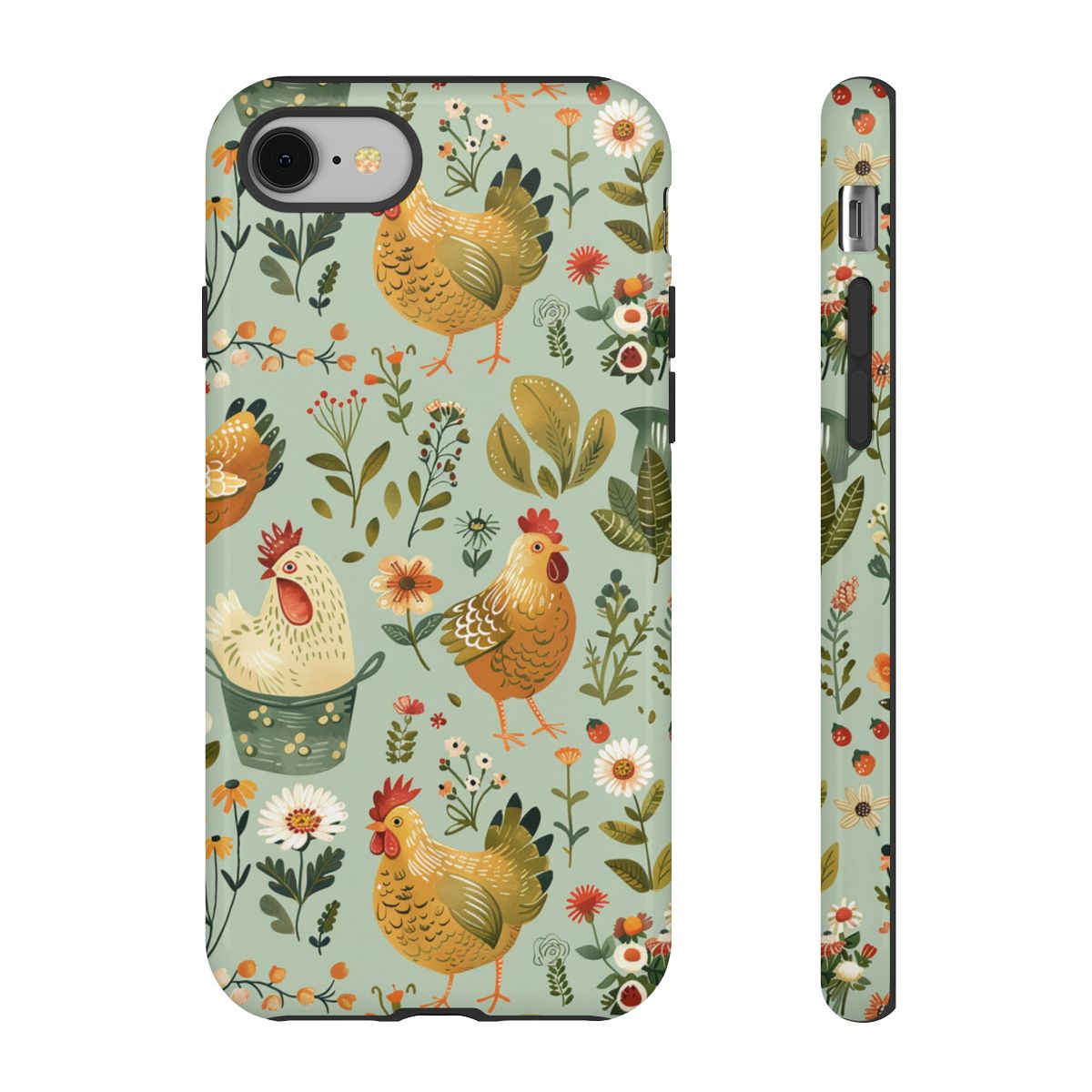 Garden Chickens Tough Case