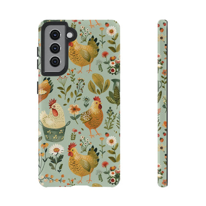 Garden Chickens Tough Case