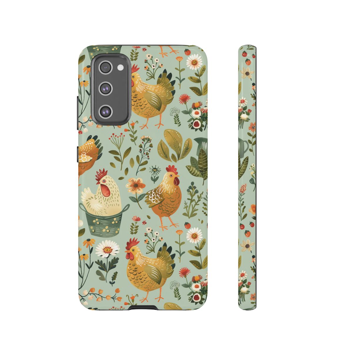 Garden Chickens Tough Case