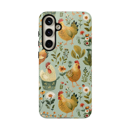 Garden Chickens Tough Case