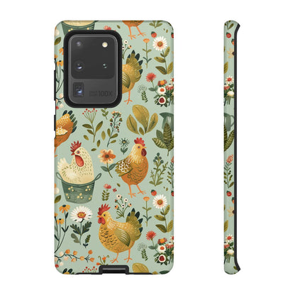 Garden Chickens Tough Case