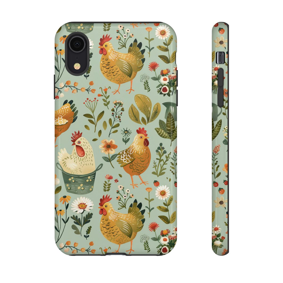 Garden Chickens Tough Case