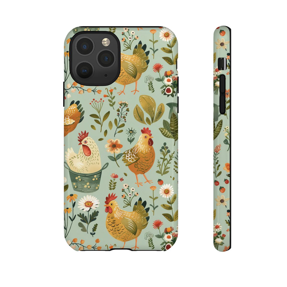 Garden Chickens Tough Case