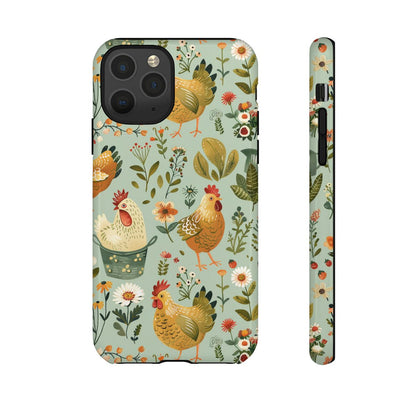 Garden Chickens Tough Case