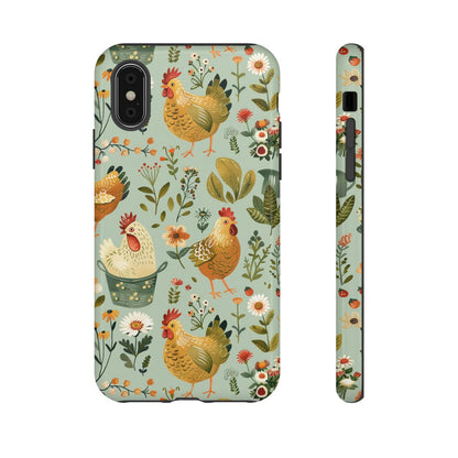Garden Chickens Tough Case