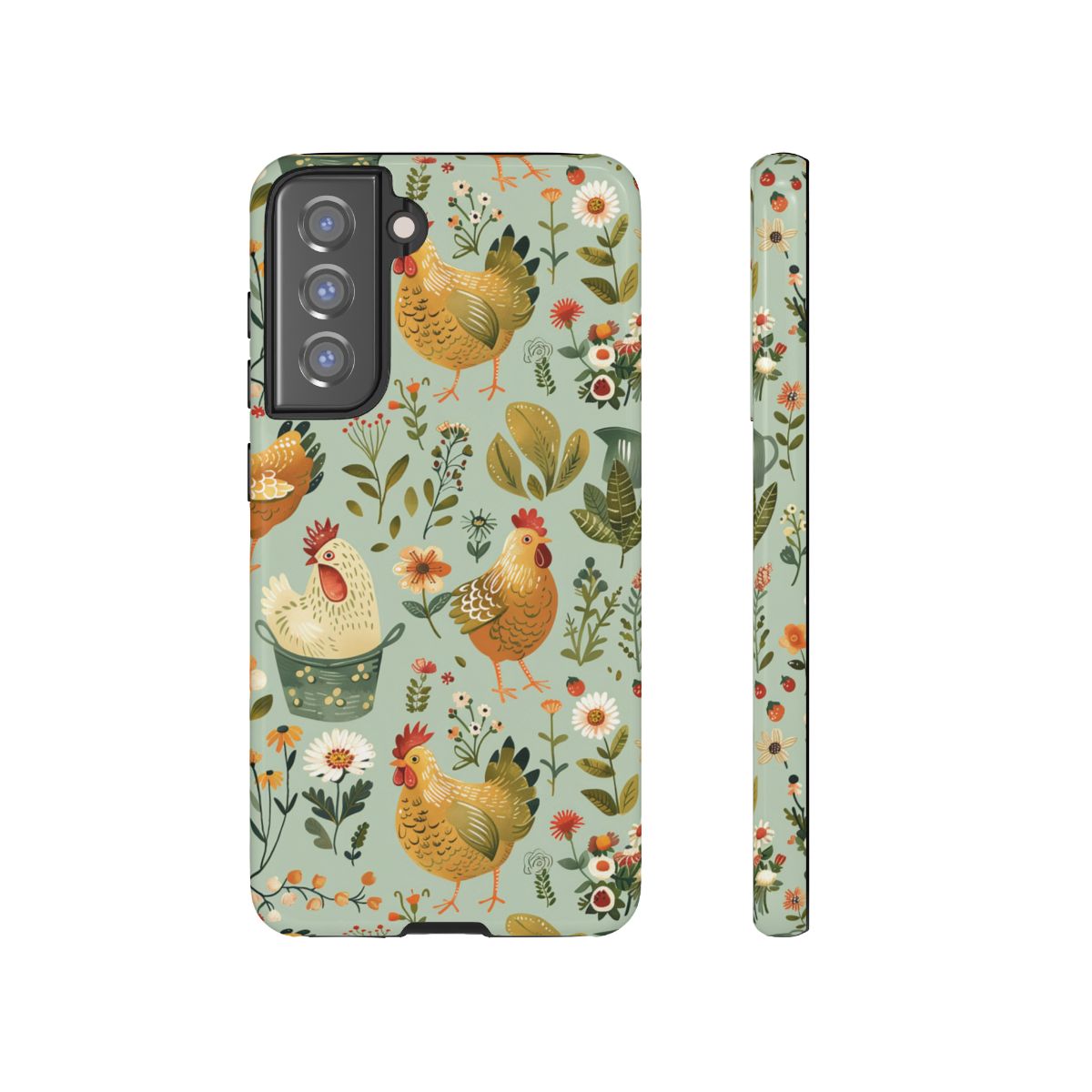 Garden Chickens Tough Case