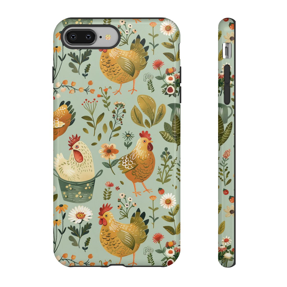 Garden Chickens Tough Case