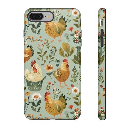 Garden Chickens Tough Case