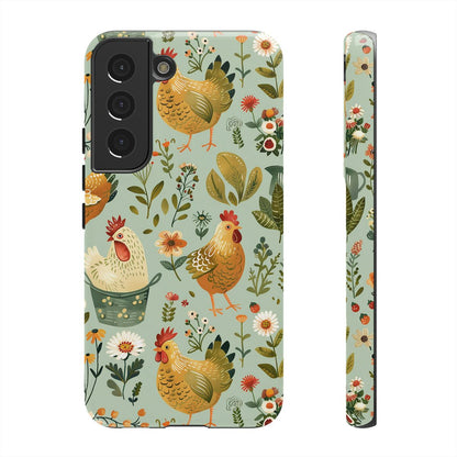 Garden Chickens Tough Case