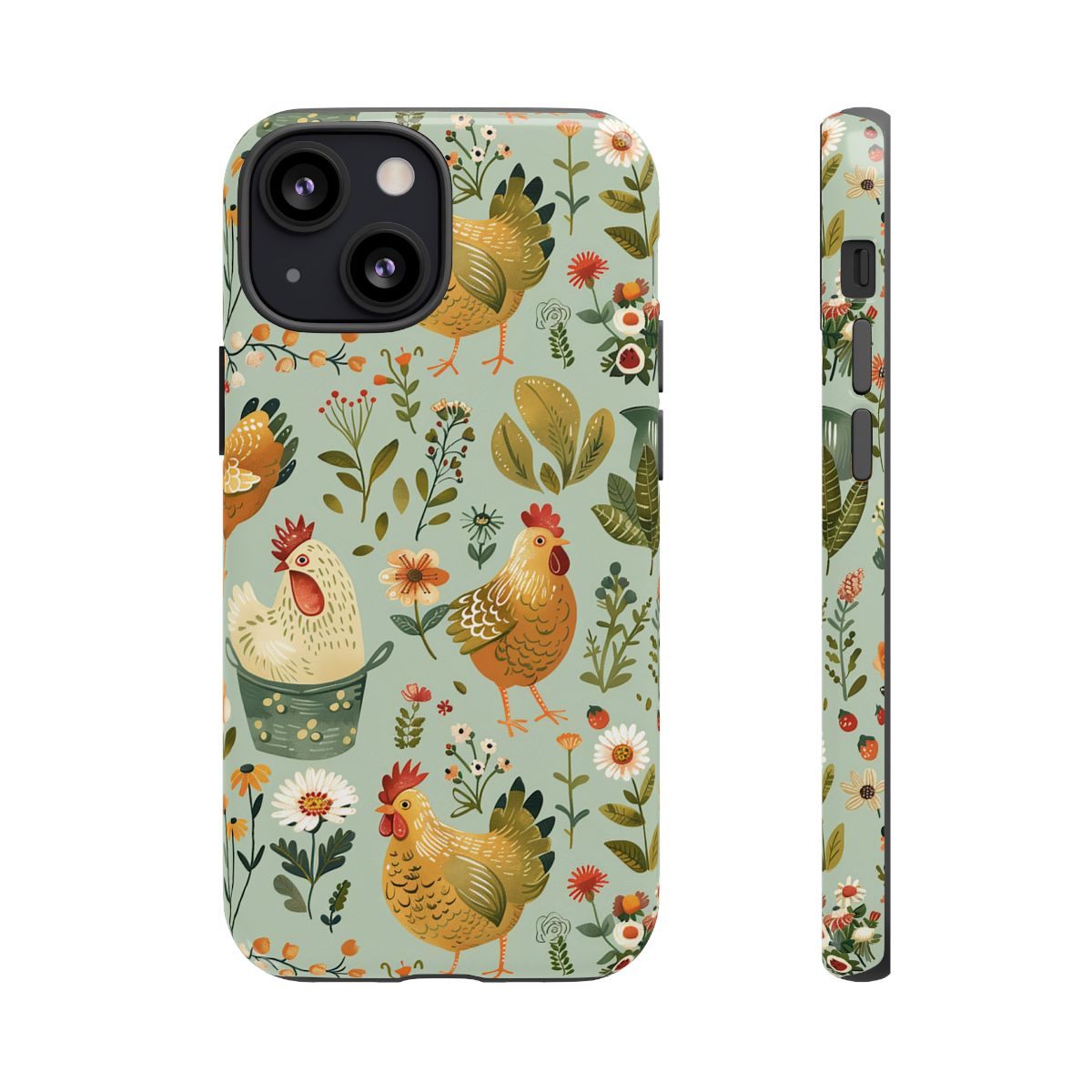 Garden Chickens Tough Case