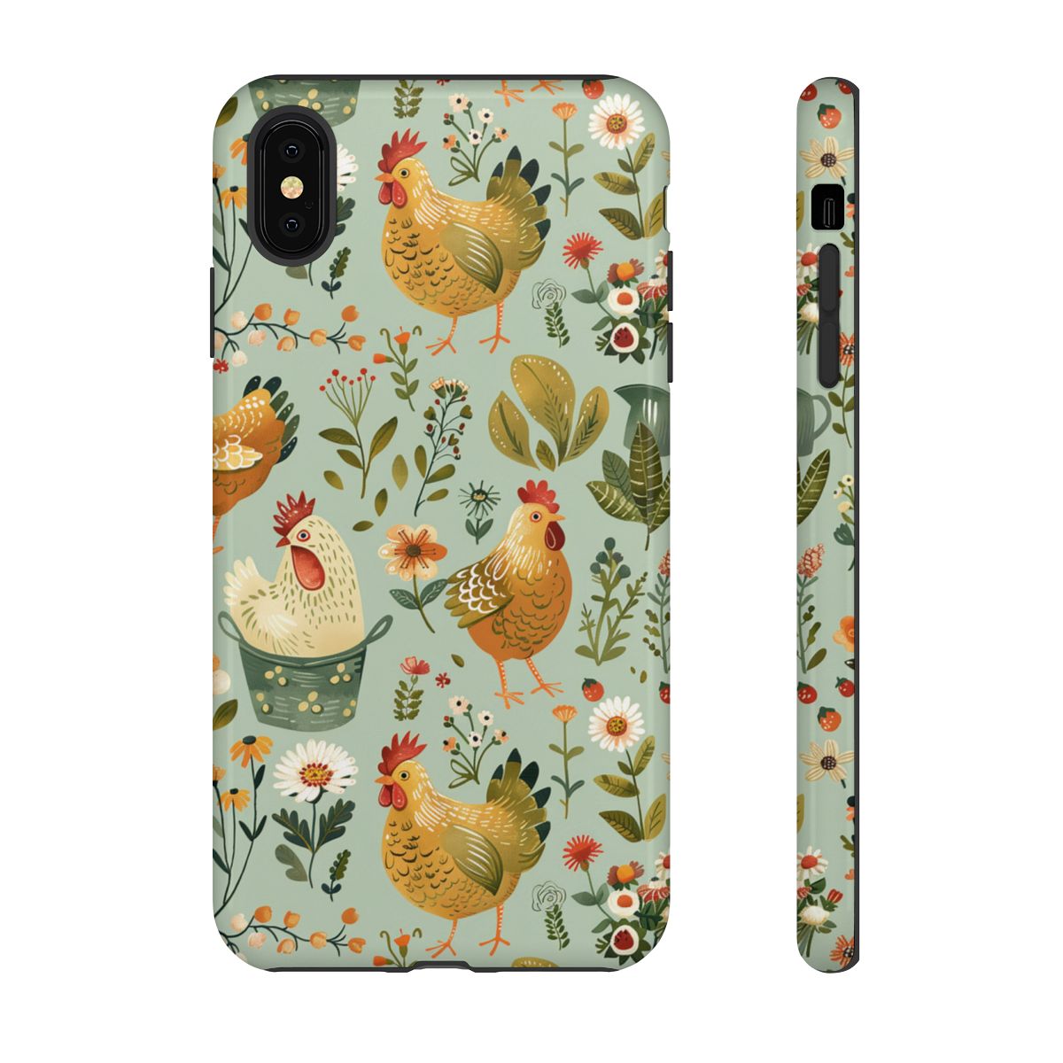 Garden Chickens Tough Case