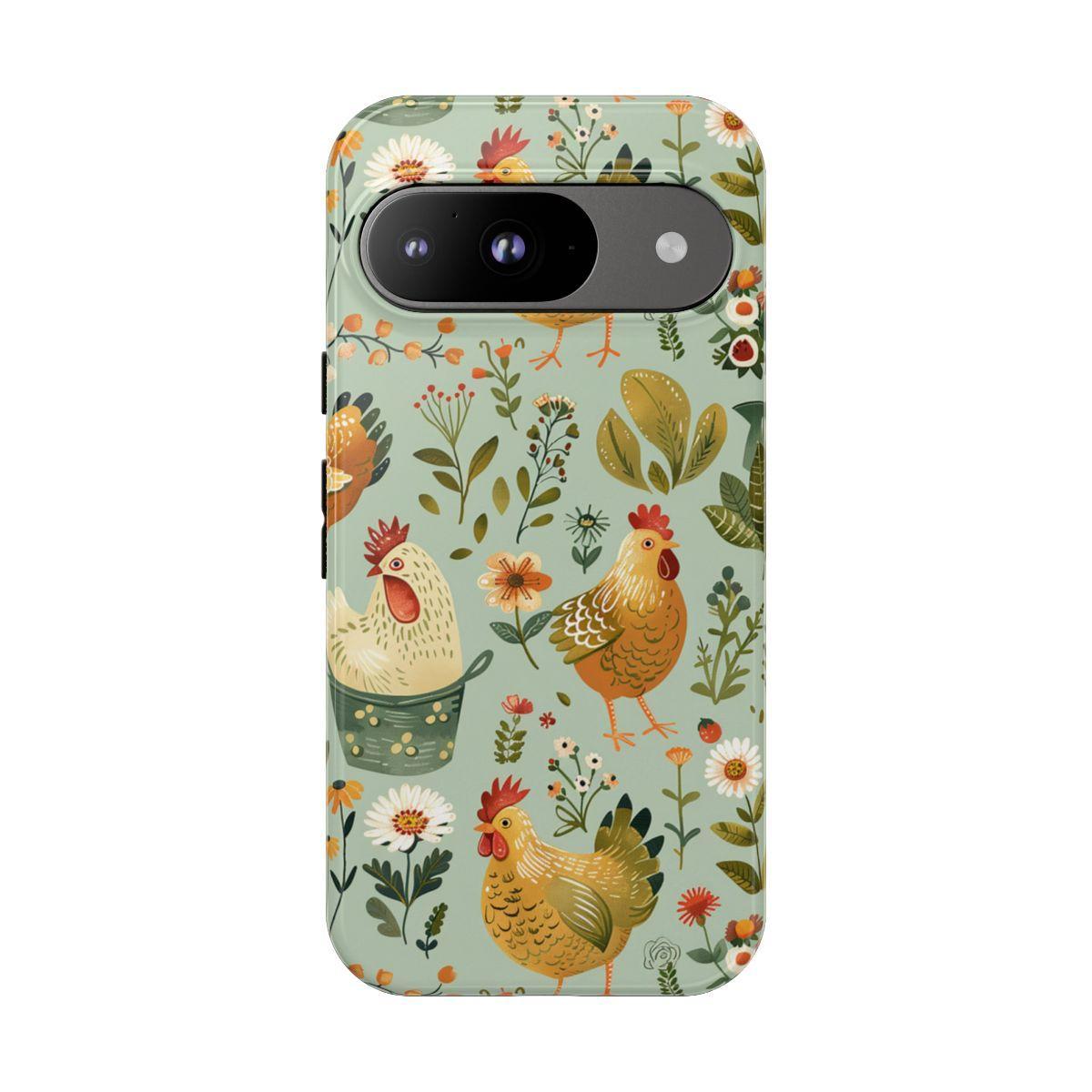 Garden Chickens Tough Case