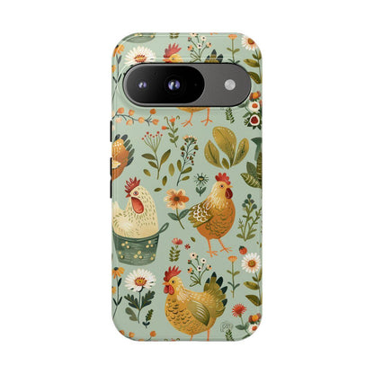 Garden Chickens Tough Case