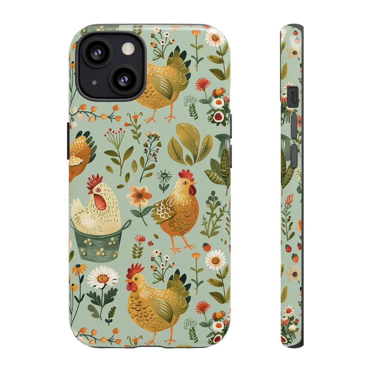 Garden Chickens Tough Case