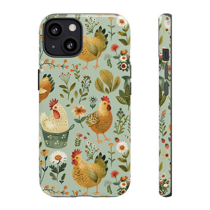 Garden Chickens Tough Case