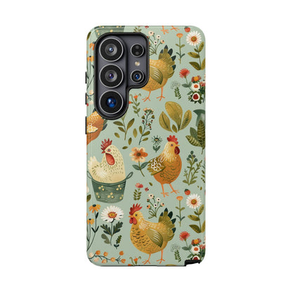 Garden Chickens Tough Case