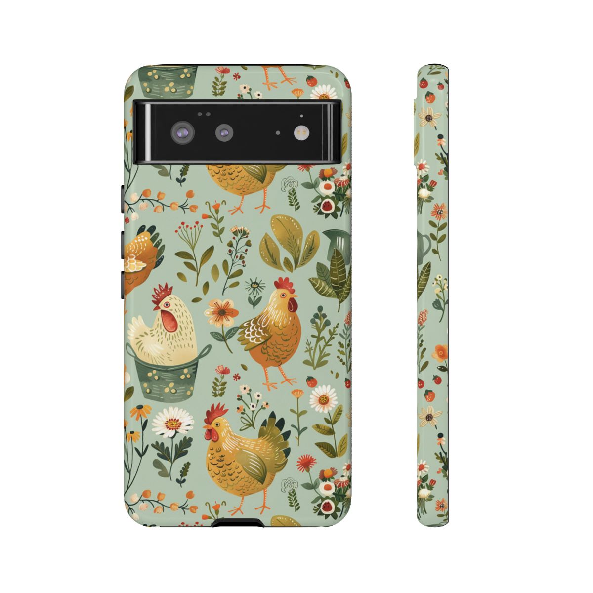 Garden Chickens Tough Case